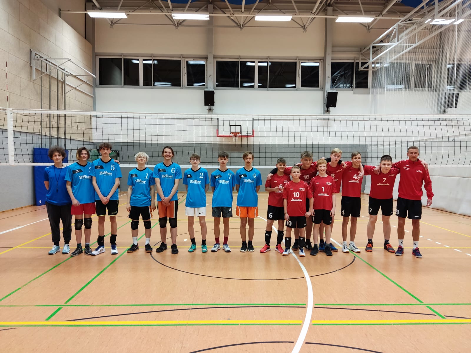 Freundschaftsspiele CVV - KSC Asahi - Cottbuser Volleyballverein - Max Steenbeck Gymnasium